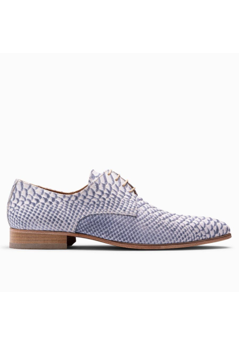 Męskie buty ślubne Paulo Bellini Carbonia niebieskie ()