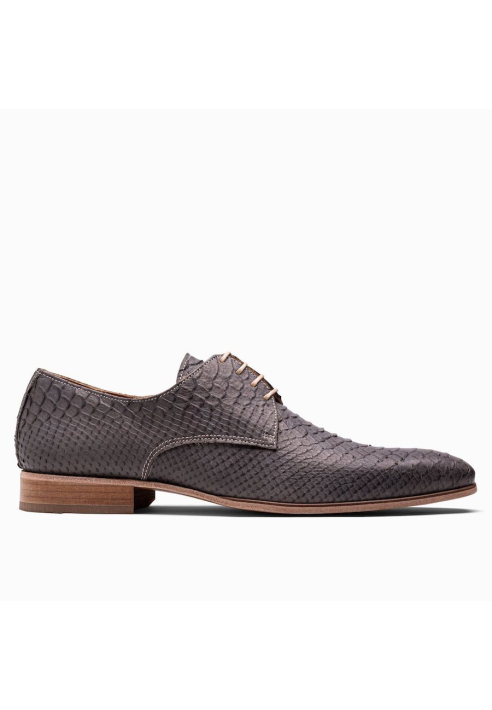 Męskie buty ślubne Paulo Bellini Carbonia szare ()