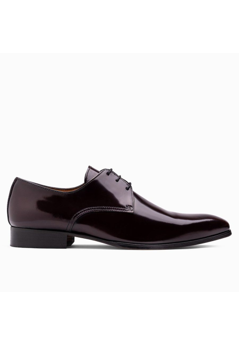 Męskie buty ślubne Paulo Bellini Lucca bordowe ()