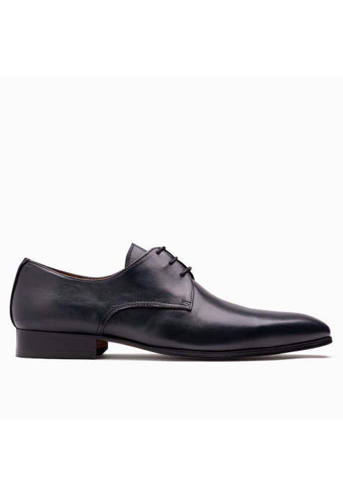 Męskie buty ślubne Paulo Bellini Lucca granatowe ()
