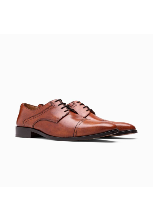 Męskie buty ślubne Paulo Bellini Monza Cognac