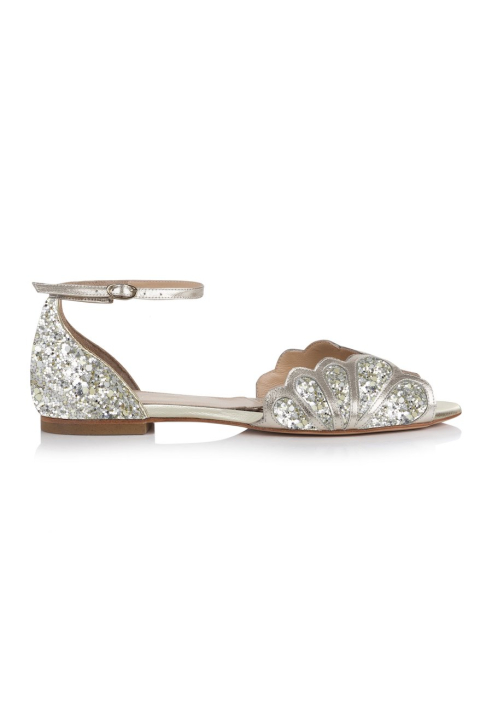 Rachel Simpson buty ślubne Willow z brokatem ()