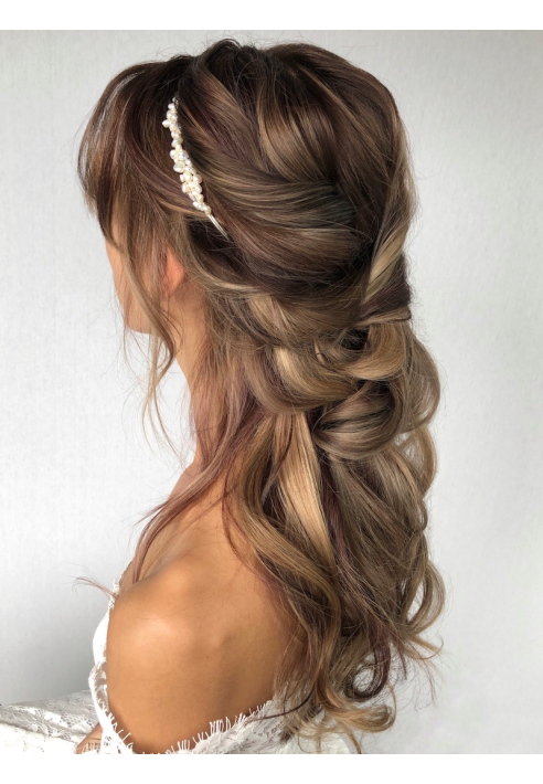 Sally Jane Bridal Sabrina Tiara Srebrny ()