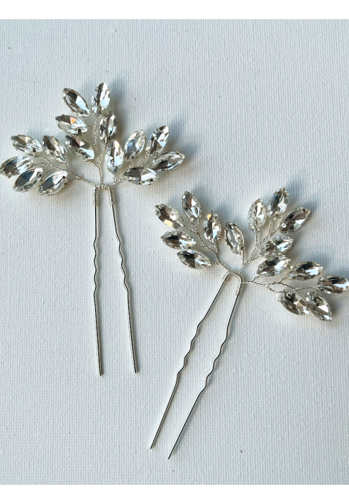 Sally Jane Bridal Wsuwki Esther Srebrne