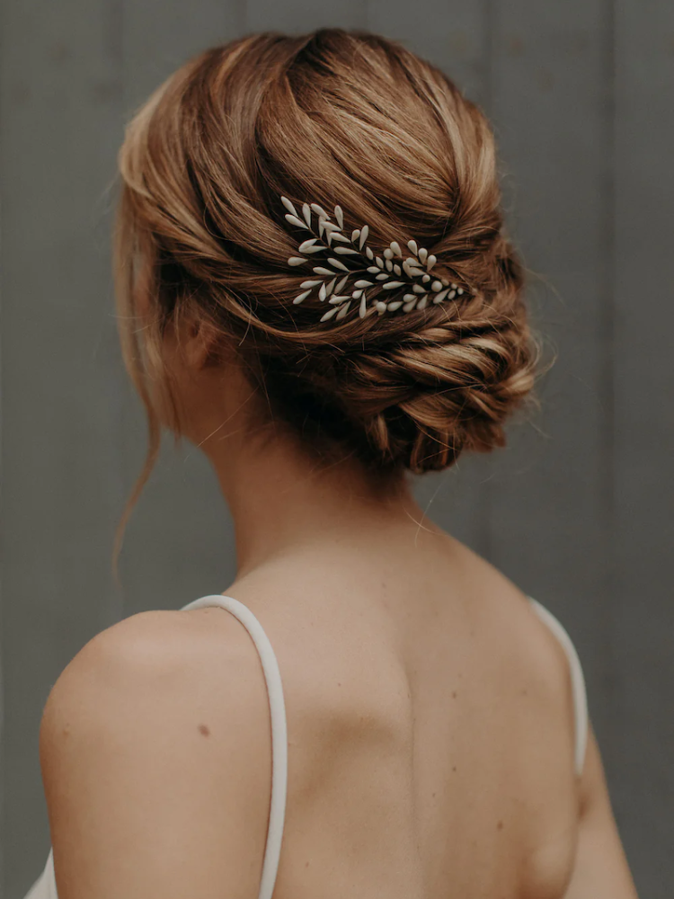 Lizeron Astrid Grzebień do włosów biały main product photo