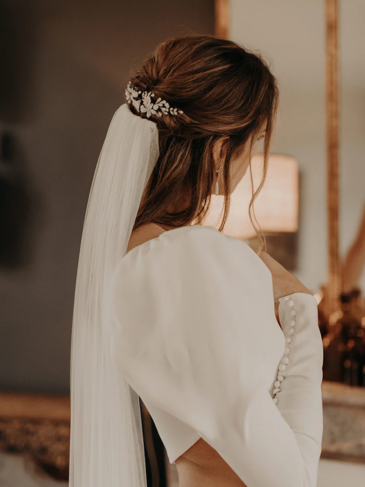 Lizeron Justine Grzebień do włosów Biały main product photo