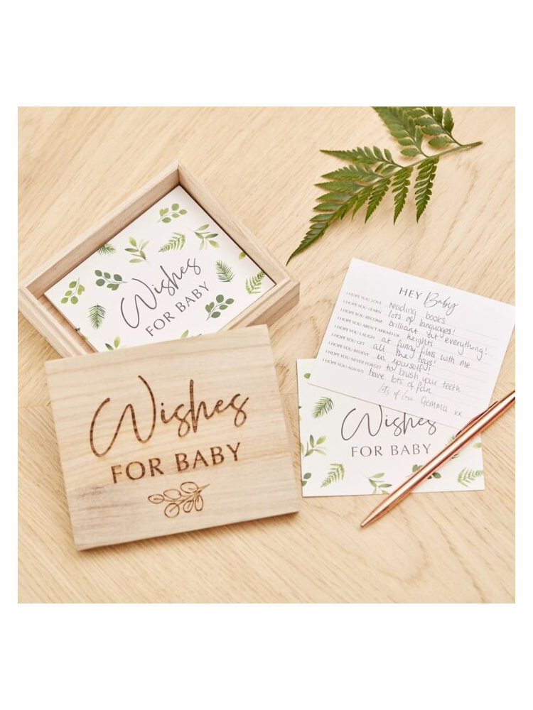 Kartki okolicznościowe Ginger Ray Botanical Baby Shower main product photo