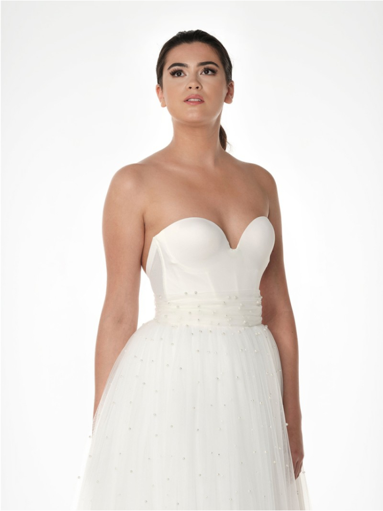 Pasek Poirier C-1415 kość słoniowa main product photo