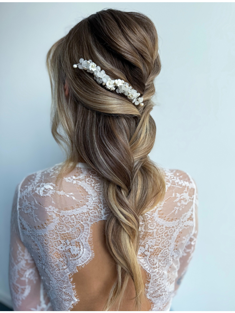 Sally Jane Bridal Grzebień do Włosów Celeste Srebrny main product photo