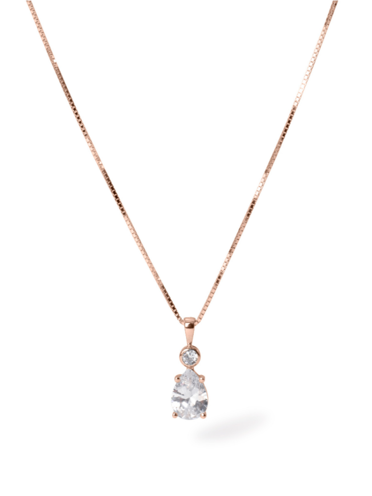 Abrazi Soraya naszyjnik różowy 50cm main product photo