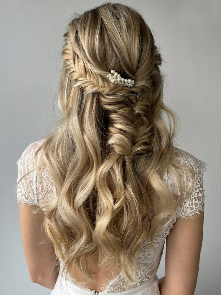 Sally Jane Bridal Jill Hair Comb Srebrny main product photo