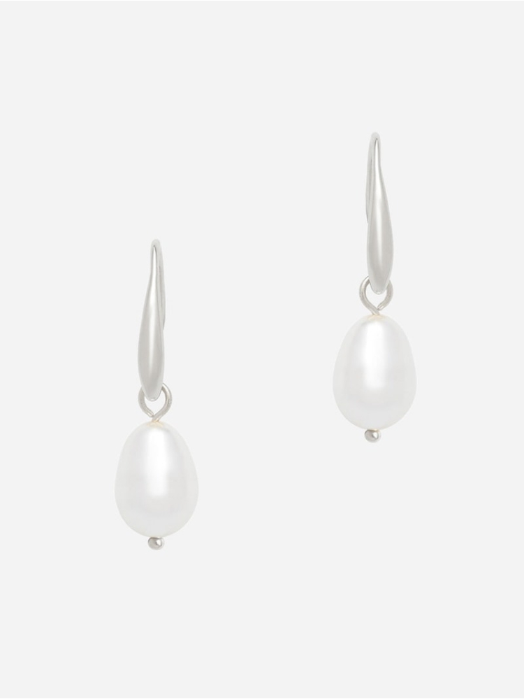 Abrazi Kolczyki z perłami Julie srebrne main product photo