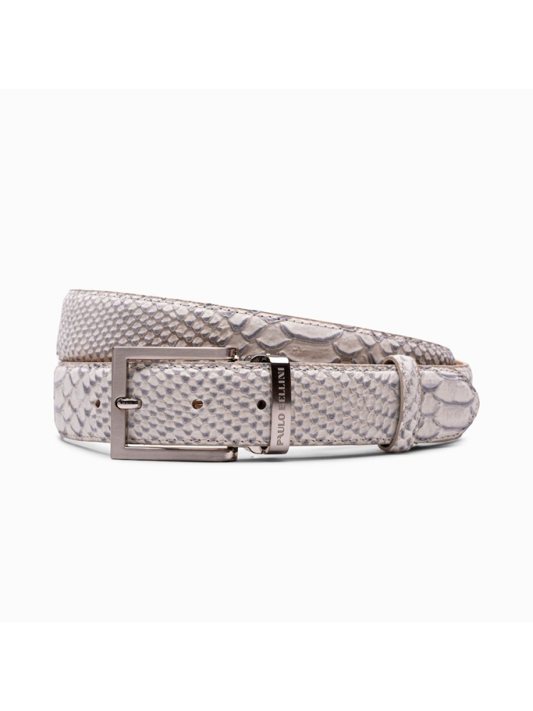 Paulo Bellini Anaconda Belt Taupe main product photo