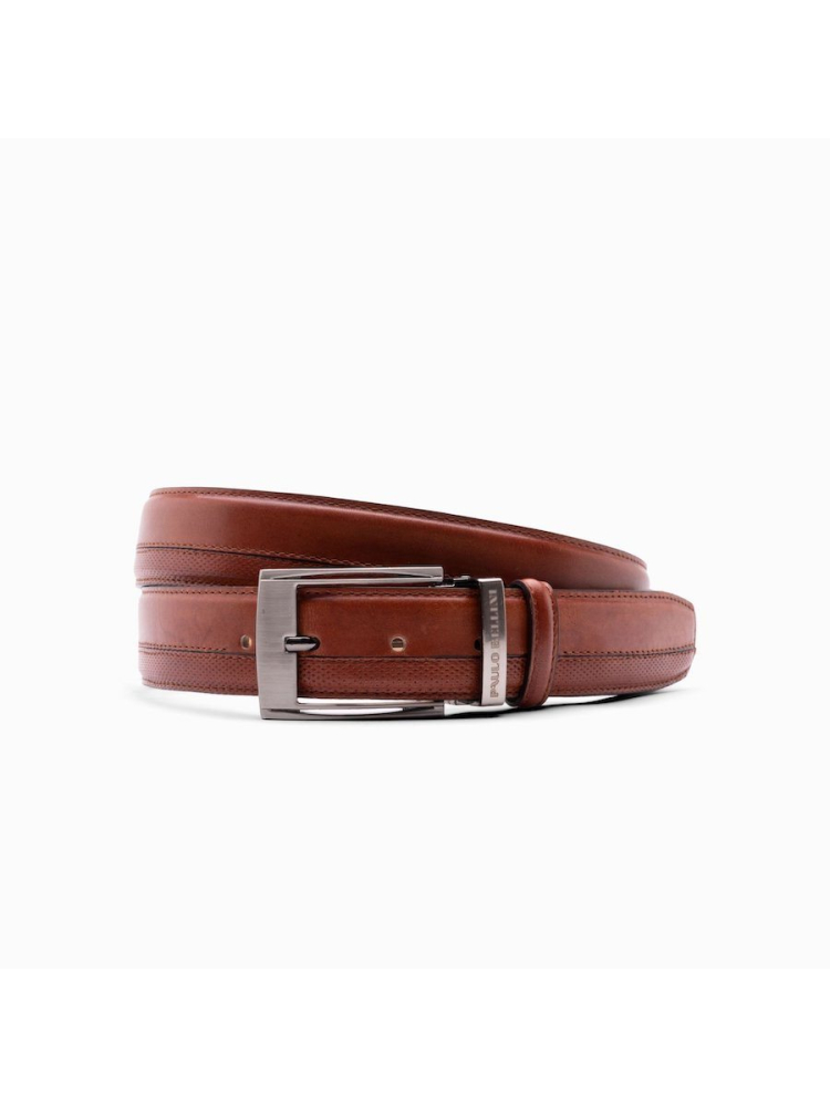 Paulo Bellini Fasano Belt Leather Cognac Grav 1000 main product photo