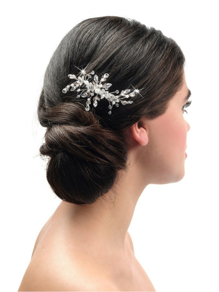 Poirier BB-438 Grzebień do włosów srebrny main product photo